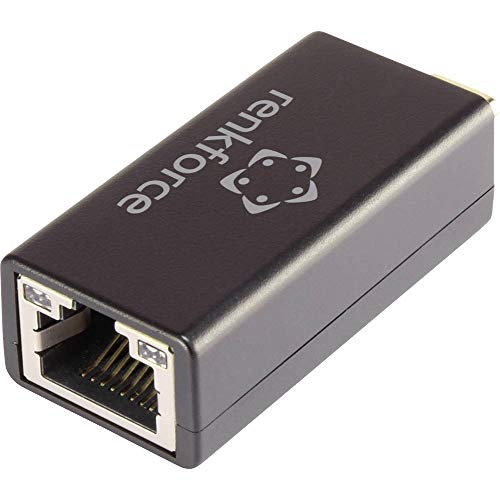 Renkforce RF-3386050 Kabelschnittstellen-/Gender-Adapter USB-C RJ-45 Schwarz (RF-3386050)