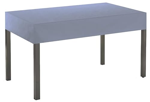 KaufPirat Premium Abdeckplane 120x70x15 cm Gartenmöbel Gartentisch Hülle Abdeckung Haube Schutzhülle Abdeckhaube Anthrazit