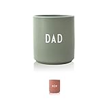 Design Letters - Favourite Cups - Becher, Tasse - DAD - Bone China Porzellan - Ø8 cm x H8,5 cm