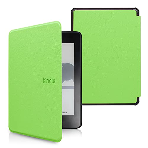 2021 Magnetic Portable Smart Case Für Amazon Kindle Paperwhite 5 11. Generation 6,8 Zoll Pu-Leder-Hülle Dünnste Leichteste, Grün, Für Paperwhite 5 11