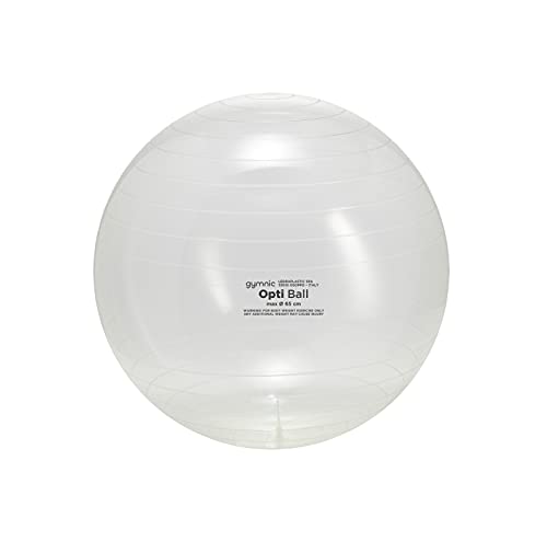 Gymnic® Opti-Ball Gymnastikball transparent 65 cm