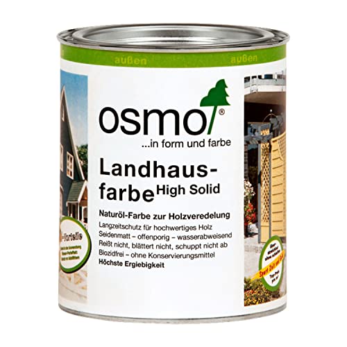 Osmo Landhausfarbe Schwarzgrau (2703) 750 ml