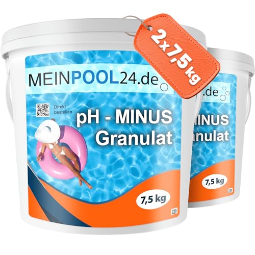15 kg pH-Senker Granulat für den Pool pH-Minus Granulat INNERHALB VON Deutschland (außer Inseln)
