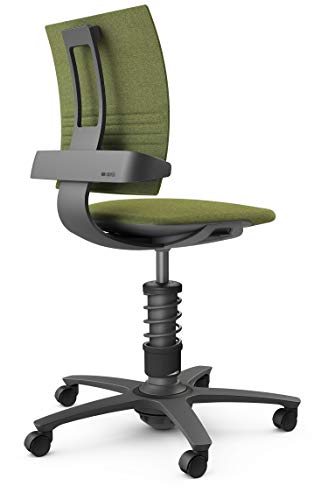aeris 3Dee Standard – Ergonomischer Bürostuhl mit patentierter Lehnentechnologie – Schreibtischstuhl ohne Armlehnen mit 3D Bewegungstechnologie – 42-56 cm einstellbare Sitzhöhe