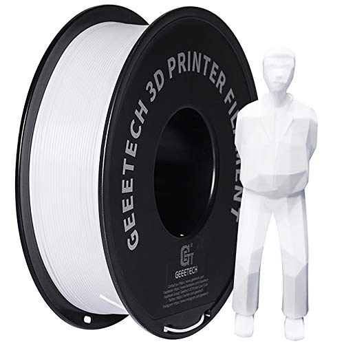 PLA3D-Druckfilament PLA-Filament 1,75 Mm 1 Kg (2,2 Lbs) Spulendruckfilament Maßgenauigkeit +/- 0,02 Mm Weißes PLA