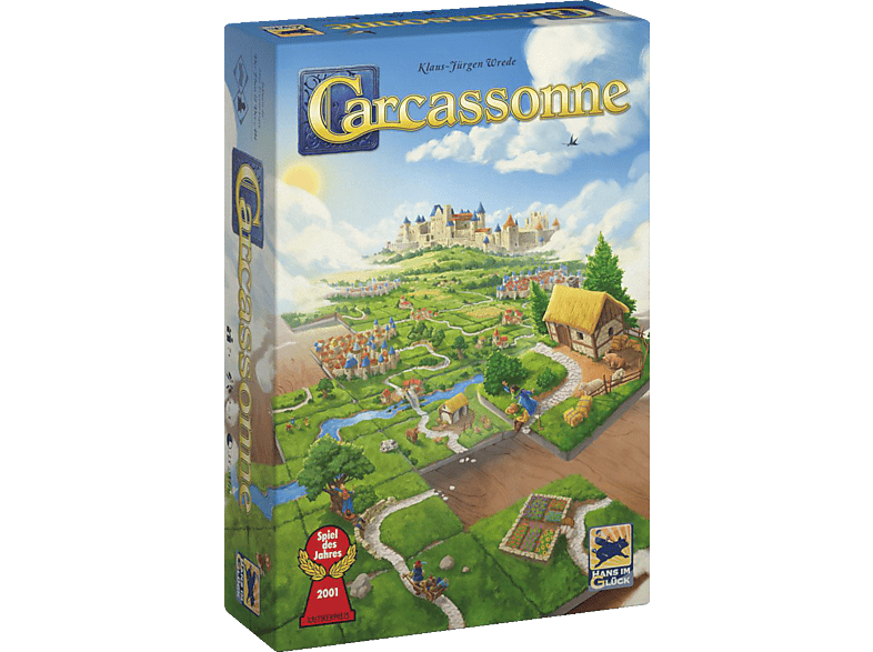 HANS IM GLÜCK Carcassonne (V3.0) Gesellschaftsspiel Mehrfarbig