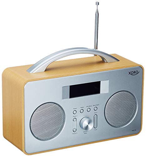 Xoro DAB 240, DAB+/FM Radio, braun