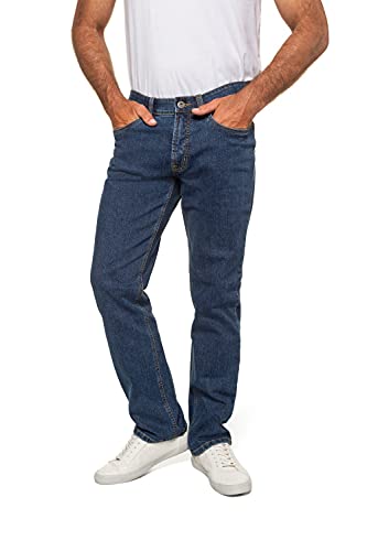 JP 1880 Herren große Größen bis 66, Jeans, Denim-Hose im 5-Pocket-Style, Stretch-Komfort, elastischer Bund & Regular Fit Blue Stone 27 708068 91-27