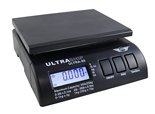 UltraShip 55 lb. Digital Postal Shipping & Kitchen Scale by My Weigh