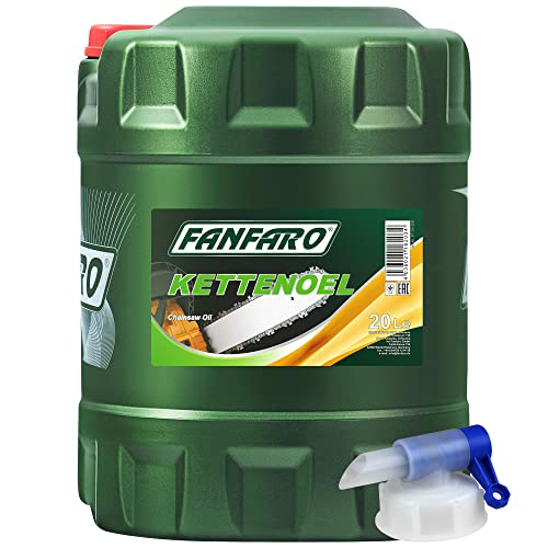 20 Liter FANFARO FF6203-20 FF Kettenoel Chain Saw Oil Schmieröl + Auslaufhahn