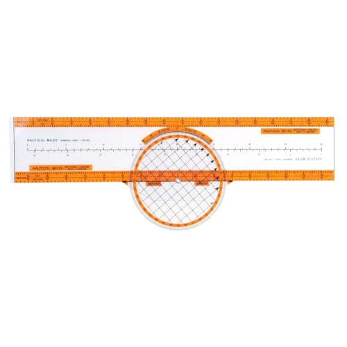 Student Flight Computer Plastic Flight Computer Aviation Plotter Circulars Slide Rule Used in Aviation Flight Training Flight Computer