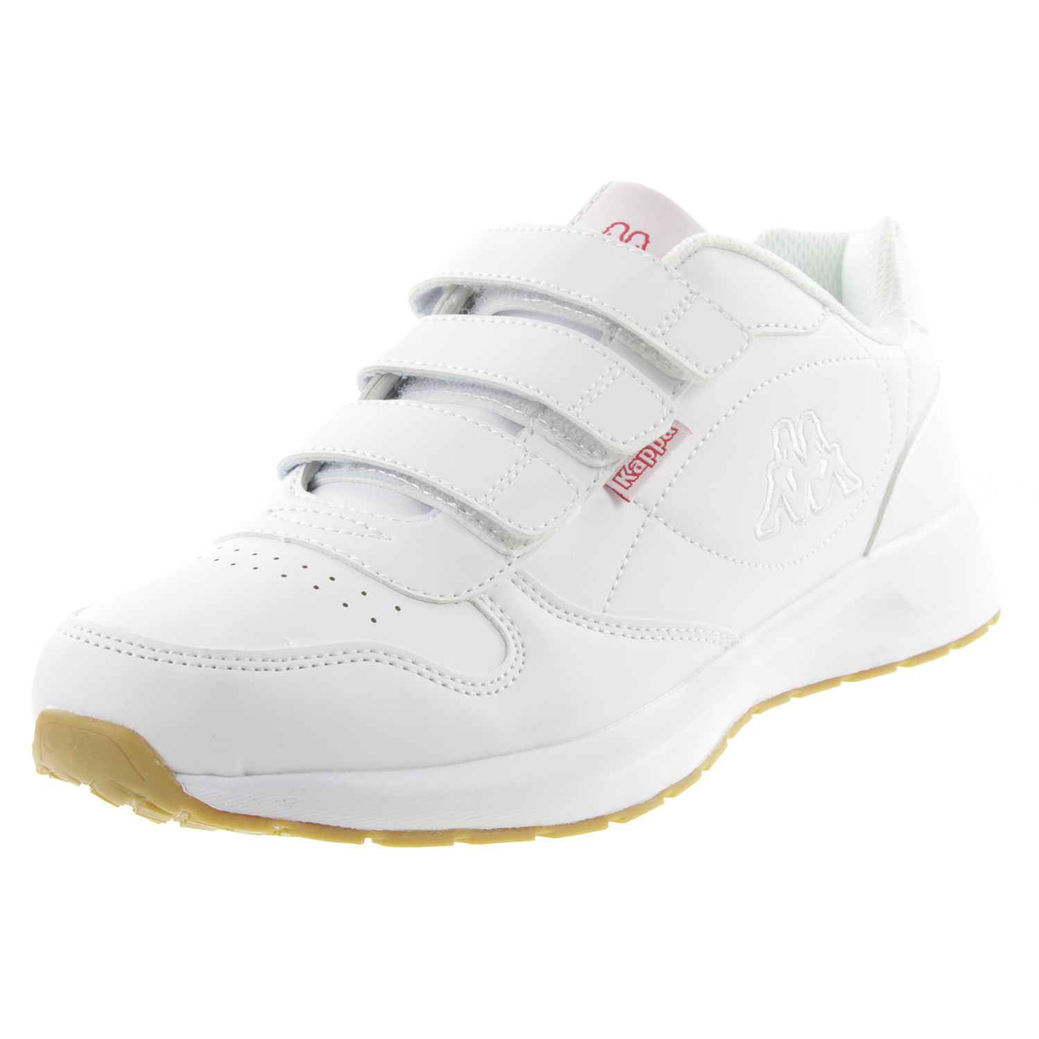 Kappa Unisex-Erwachsene Base VL Sneaker, Weiß (White 1010), 41 EU