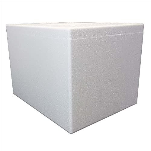 Styroporbox/Thermobox - 60,0 Liter - 57 x 45 x 41 cm/Wandstärke 4 cm - Styrobox