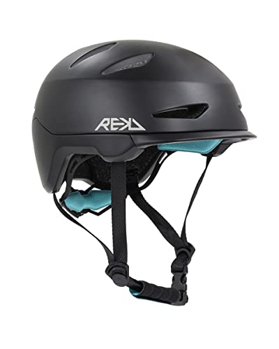 REKD Urbanlite Helmet Helm, Erwachsene, Unisex, Schwarz (Schwarz), S/XL 54-58 cm