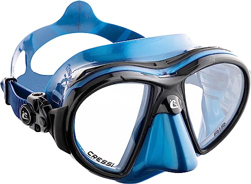 Cressi Erwachsene Air Tauchmaske, Blau Nery, One Size