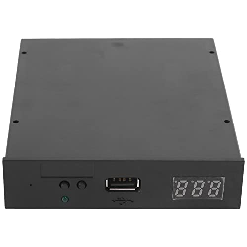 Wisboey Diskettenlaufwerk-Mulator, 1,44 MB, USB, SSD, 3,5 Zoll, Schwarz, SFR1M44-U100K, Version für Korg Elektronische Gotek