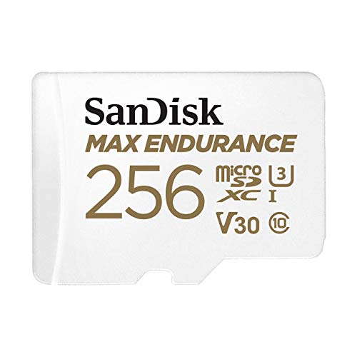 SanDisk MAX Endurance 256 GB microSDXC Speicherkarte mit Adaptor