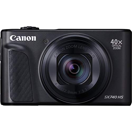 Canon PowerShot SX740 HS Digitalkamera 20.3 Mio. Pixel Opt. Zoom: 40 x Silber 4K-Video, Bluetooth, Dreh-/schwenkbares Display, Full HD Video