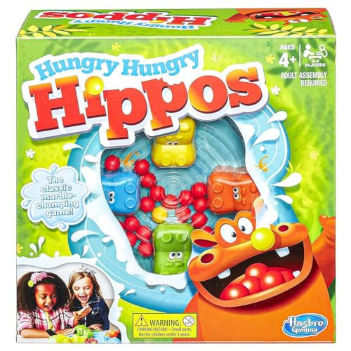 Hasbro Elefun and Friends Hungry Hungry Hippos Spiel