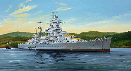 Trumpeter 05317 Modellbausatz German Cruiser Admiral Hipper 1941