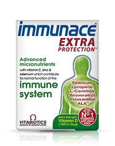 Vitabiotics | Immunace Extra Protection Tablets | 1 x 30s