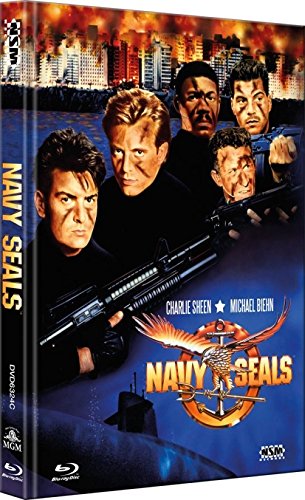 Navy Seals - uncut (Blu-Ray+DVD) auf 333 limitiertes Mediabook Cover C [Limited Collector's Edition]