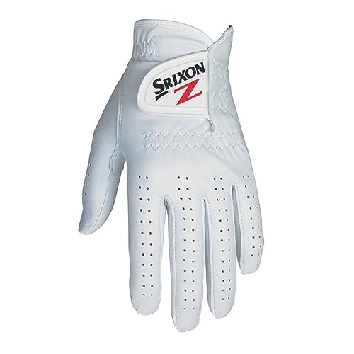 Srixon Premium Cabretta Glove-RH Golfhandschuhe, Damen, Weiß, M