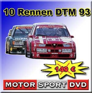 DTM Paket 1993 * alle Rennen in voller Länge