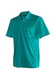 Maier Sports Herren Polo-Shirt Arwin 2.0, Kurzarm piqué Polohemd, Burlap, XL