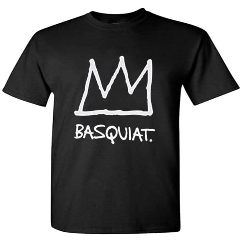 Yustery Basquiat Crown Adult T-Shirt L
