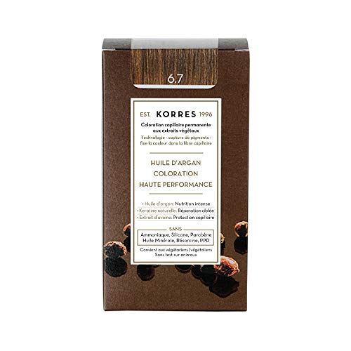 Korres ARGAN OIL ADVANCED COLORANT, 6,7 COCOA