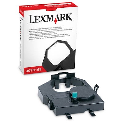 LEXMARK Farbband für LEXMARK 2400 Serie, Nylon, schwarz