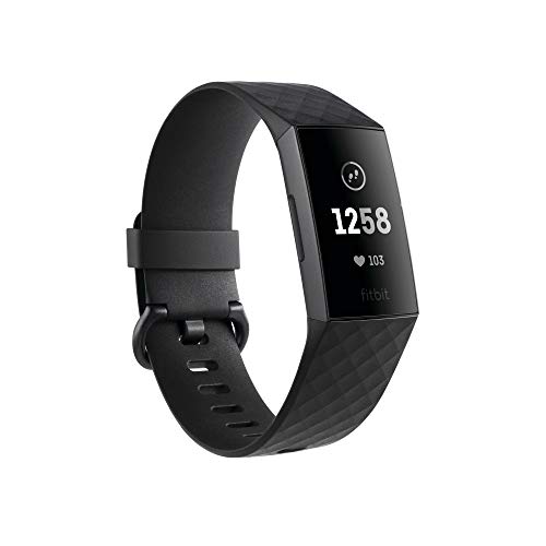 Fitbit Unisex-Adult Charge 3 Der Innovative Gesundheits-und Fitness-Tracker, Berry Sport Advanced Health & Fitness, Flieder, Einheitsgröße