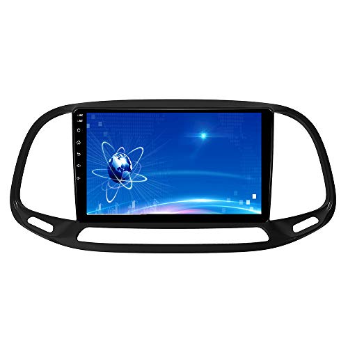 XISEDO für FIAT DOBLO 2015-2019 Autoradio In-Dash Car Radio 9" Android GPS Navigation Unterstützung der originalen Lenkradsteuerung WiFi Bluetooth Ohne DVD-Player (DOBLO)