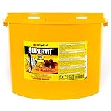 Tropical Supervit Premium Hauptfutter (Flockenfutter) für alle Zierfische, 1er Pack (1 x 11 l)