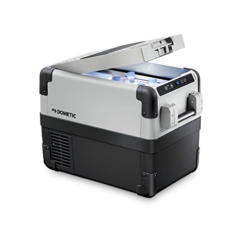 Dometic CoolFreeze CFX 50W, elektrische Kompressor-Kühlbox/Gefrierbox, 46 Liter, 12/24 V und 230 V für Auto, Lkw, Steckdose, mit WLAN + USB Anschluss, Energieklasse A++