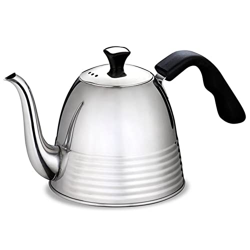 Maestro MR-1315-Tea Teekanne mit Deckel und Sieb 1,1L Wasserkessel Wasserkocher für Herd Induktion Edelstahl Tee-/Kräutersieb