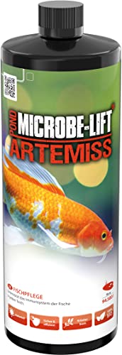 MICROBE-LIFT Pond Artemiss - Kräuterbasierendes Pflegepräparat zur optimalen Unterstützung des Immunsystems bei Fischen in jedem Teich, (946 ml)