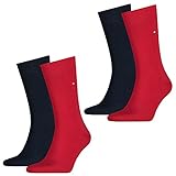 Tommy Hilfiger Herren Classic Business Socken 371111 4 Paar, Farbe:Mehrfarbig, Größe:39-42, Artikel:Socken tommy original 371111-085