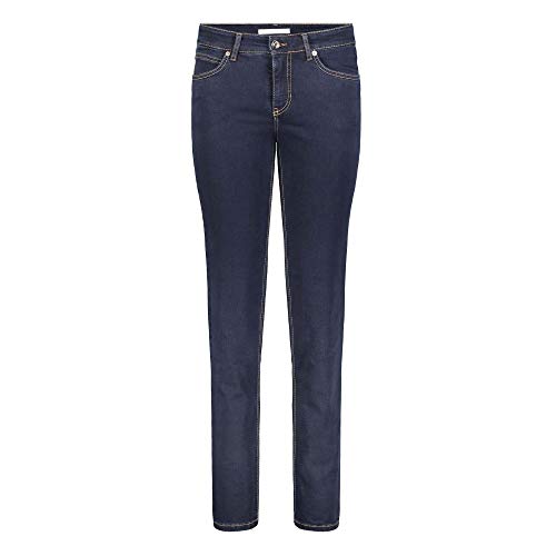 MAC Jeans Damen Melanie Straight Jeans, Blau (Blue D640), W36/L34