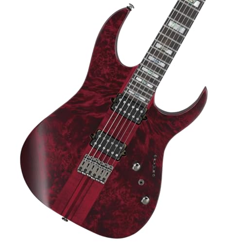 Ibanez Premium RGT1221PB Stained Wine Red Low Gloss Electric Guitar with Gig Bag