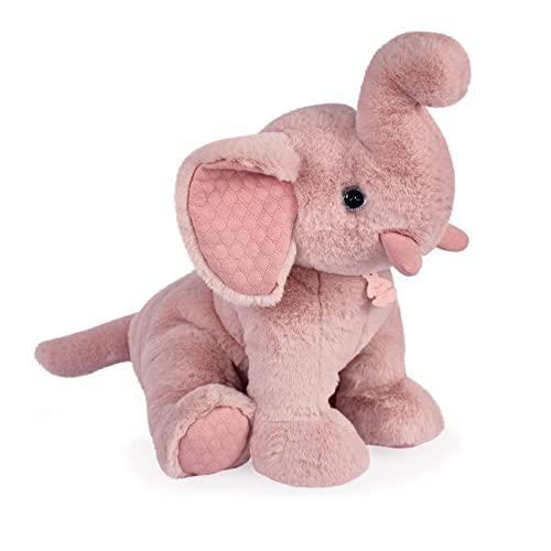 Histoire d'ours - Plüschtier Elefant – Rosa – 45 cm – Preppy Chic – HO3144