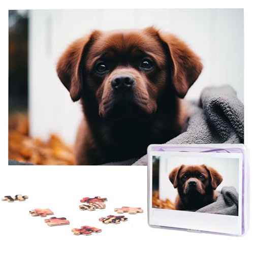 Jigsaw Puzzles 1000 Teile Für Erwachsene Niedlichen Hund Jigsaw Puzzle Coole Tier Weihnachten Puzzle Geschenk Puzzle Für Familie Größe 75 X 50 cm