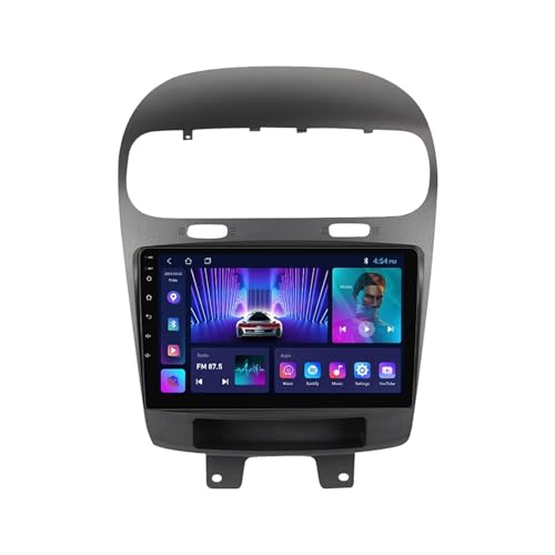 Android 12 Autoradio Für Dodge Journey 2011-2020 Mit Wireless CarPlay Android Auto 9 Zoll Touchscreen Autoradio Mit GPS Navigation HiFi Bluetooth RDS + Rückfahrkamera (Size : M100S - 4 Core 1+16G WIF