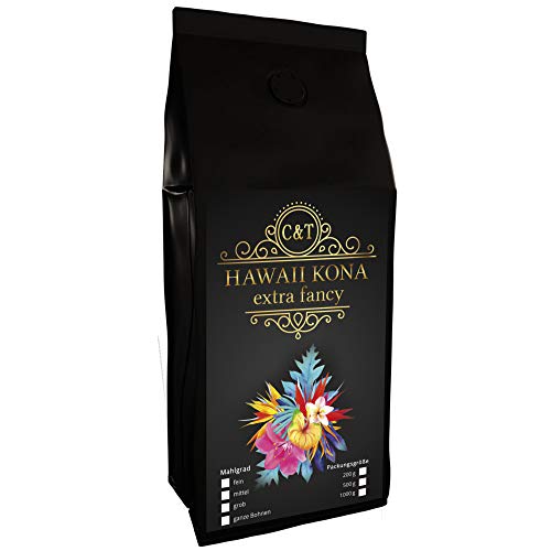 HAWAII KONA Das braune Gold aus Hawaii einer der besten Kaffees der Welt (500 Gramm, Gemahlen)