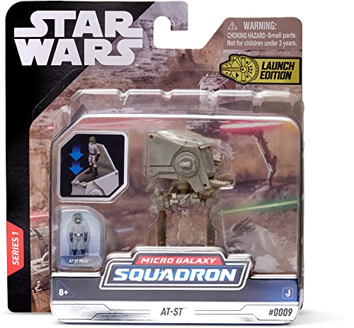 Bizak Star Wars Schiff 8 cm at-ST Hoth, inkl. 1 Figur (62610003)