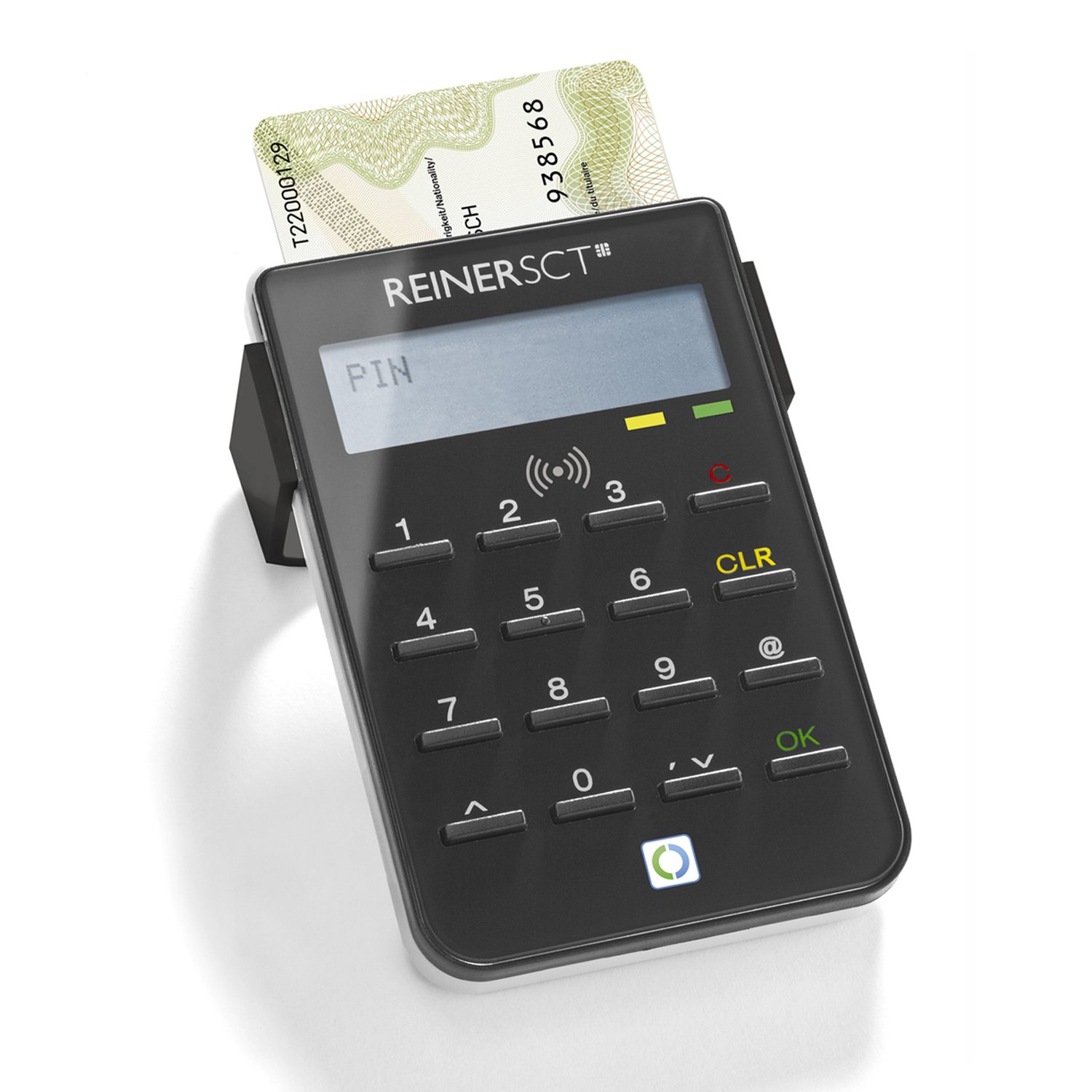 Reiner SCT cyberJack RFID standard - Der Standardleser für sicheres Onlinebanking und den neuen Personalausweis (nPA), schwarz