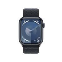 Apple Watch Series 9 (GPS) 45mm Aluminiumgehäuse mitternacht, Sport Loop mitt...