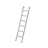 Stufen-AnlegeLeiter, (Alu), Arbeitshöhe 3,15 m,Leiternlänge 1,7 m, Stufenanzahl 6, Gewicht 3,2 kg