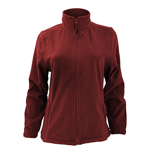 SOLS Damen North Fleece-Jacke mit durchgehendem Reißverschluss (Medium) (Rot) M,Rot
